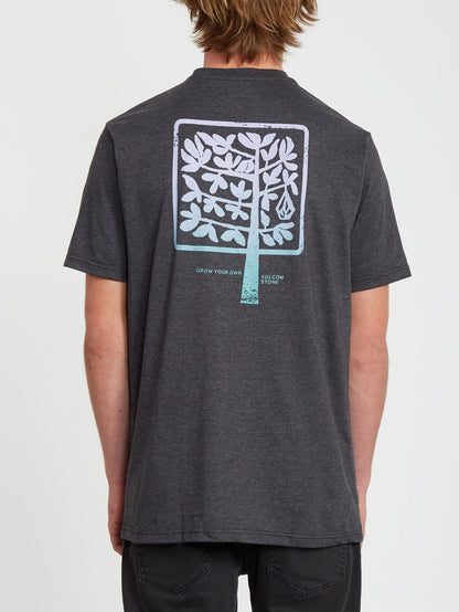 T-Shirt „Grown Heather“ – SCHWARZ HEATHER