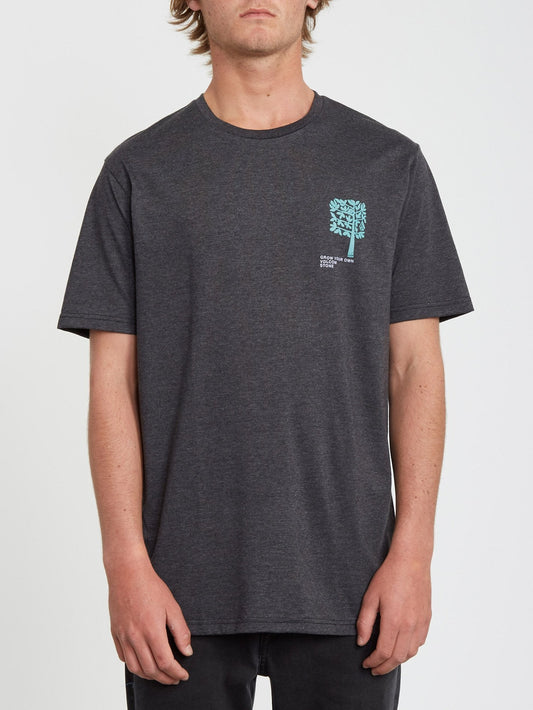 T-Shirt „Grown Heather“ – SCHWARZ HEATHER