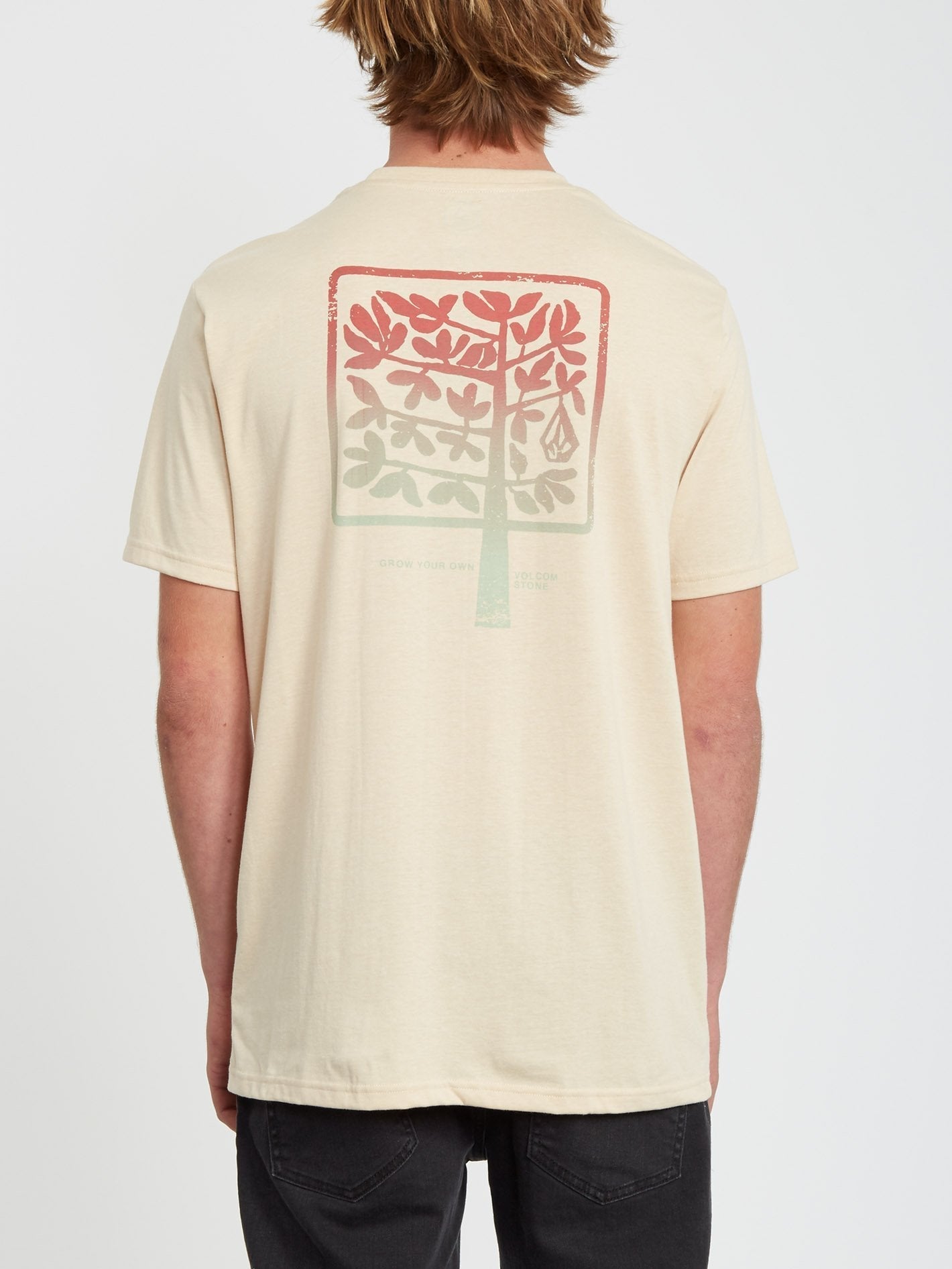 Grown Heather T-shirt - WHITE FLASH