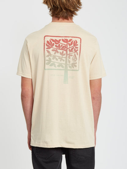 Grown Heather T-shirt - WHITE FLASH