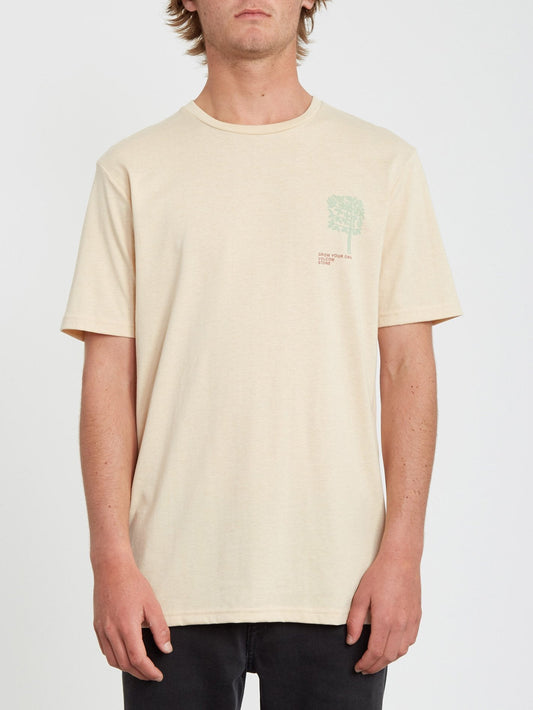 T-shirt Grown Heather - WHITE FLASH