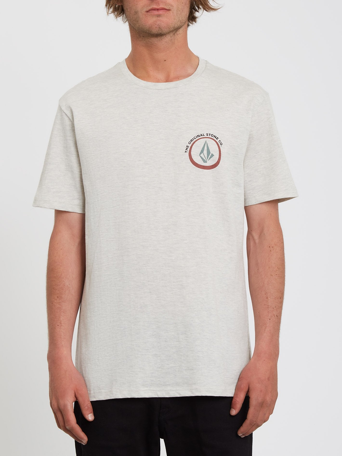T-shirt Fisheye Heather - BONE HEATHER