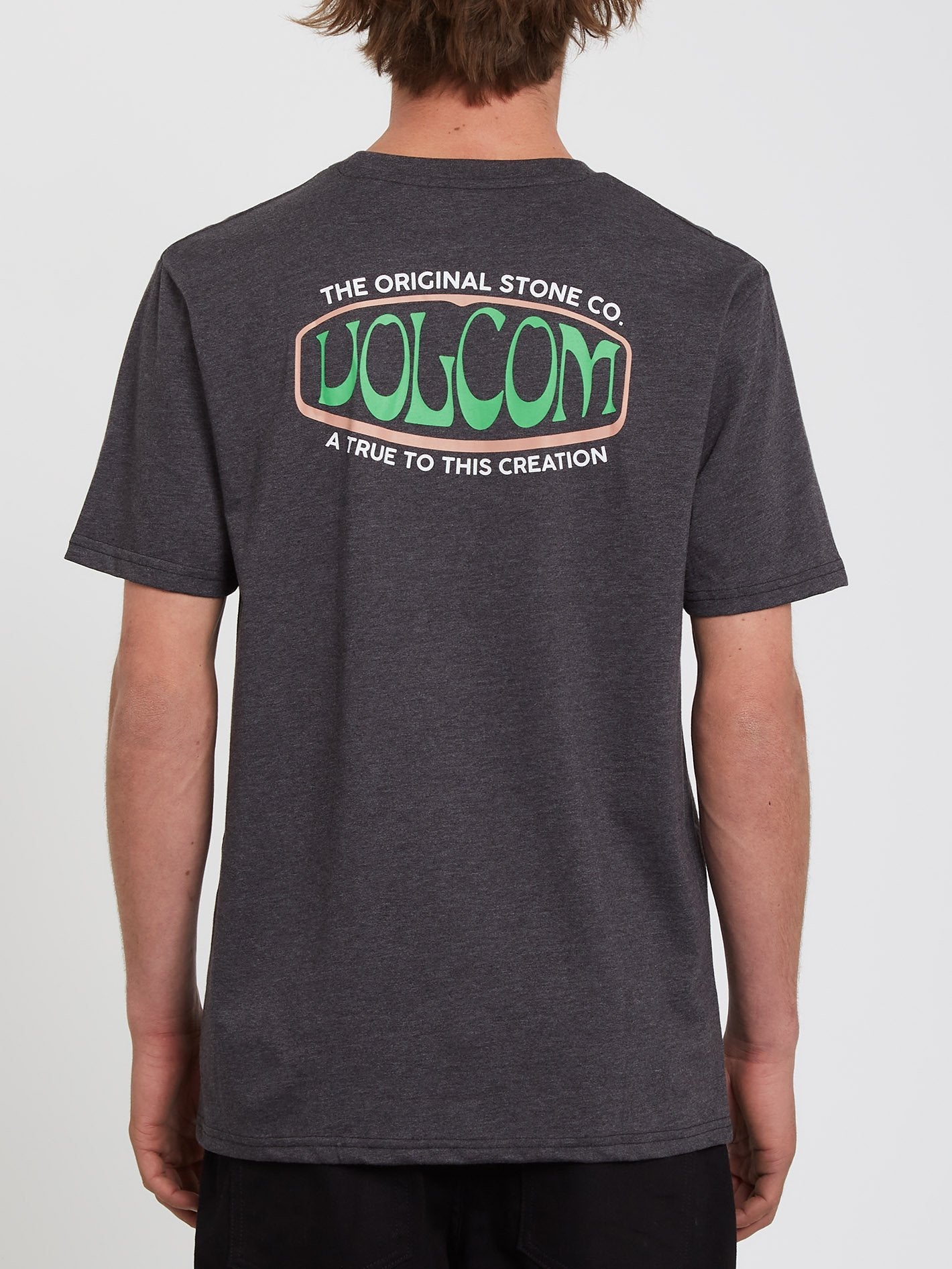 Fisheye Heather T-shirt - HEATHER BLACK