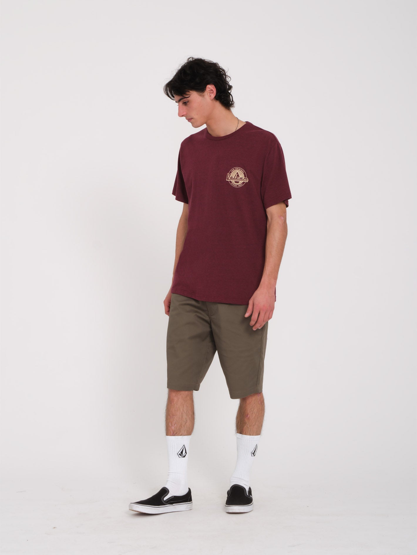 Initial T-shirt - PLUM