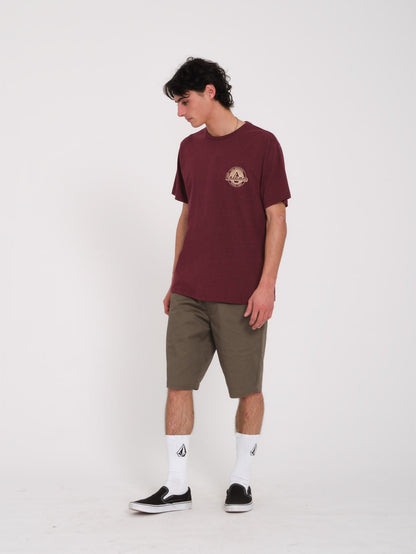 Initial T-shirt - PLUM