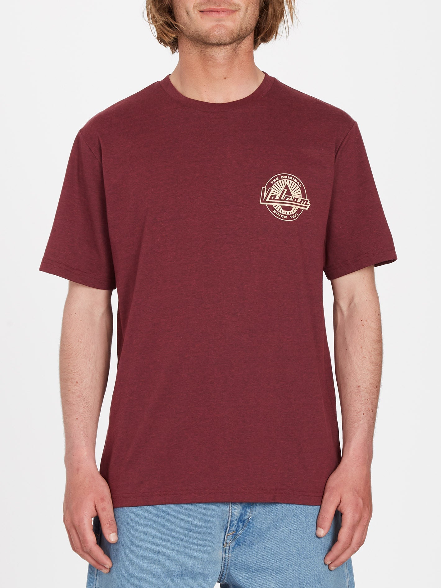 Initial T-shirt - PLUM