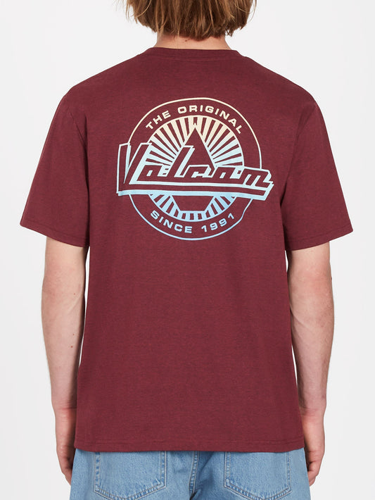 T-shirt Initial - PLUM