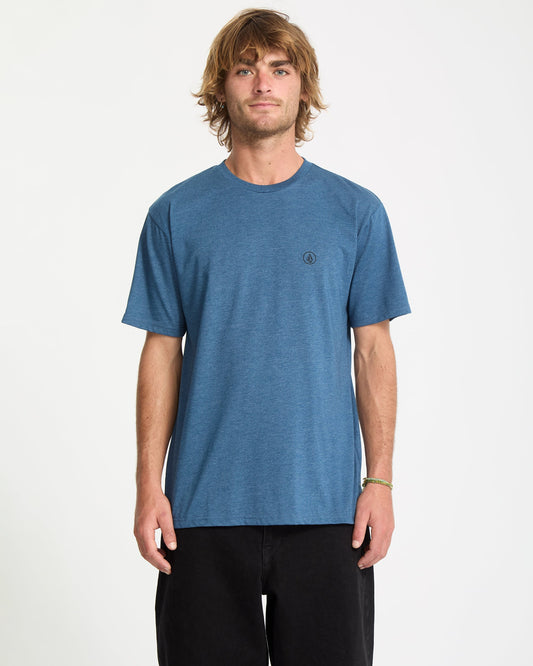 Circle Blanks T-Shirt - Kosmisches Blau
