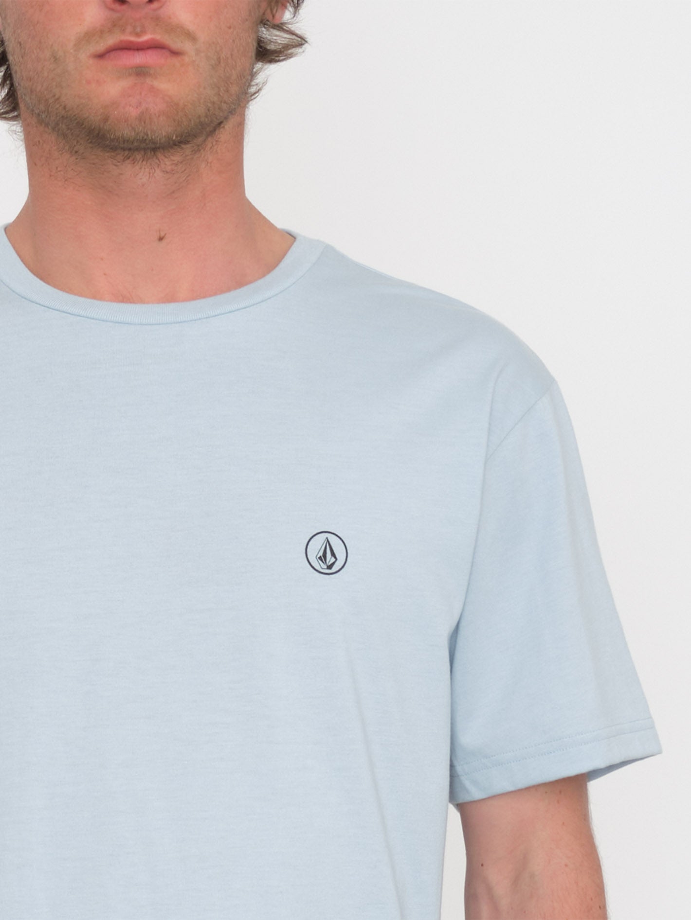T-shirt Circle Blanks - CELESTIAL BLUE