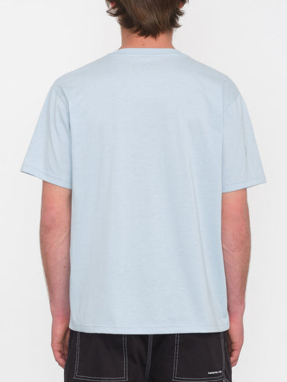 Circle Blanks T-Shirt - HIMMELBLAU
