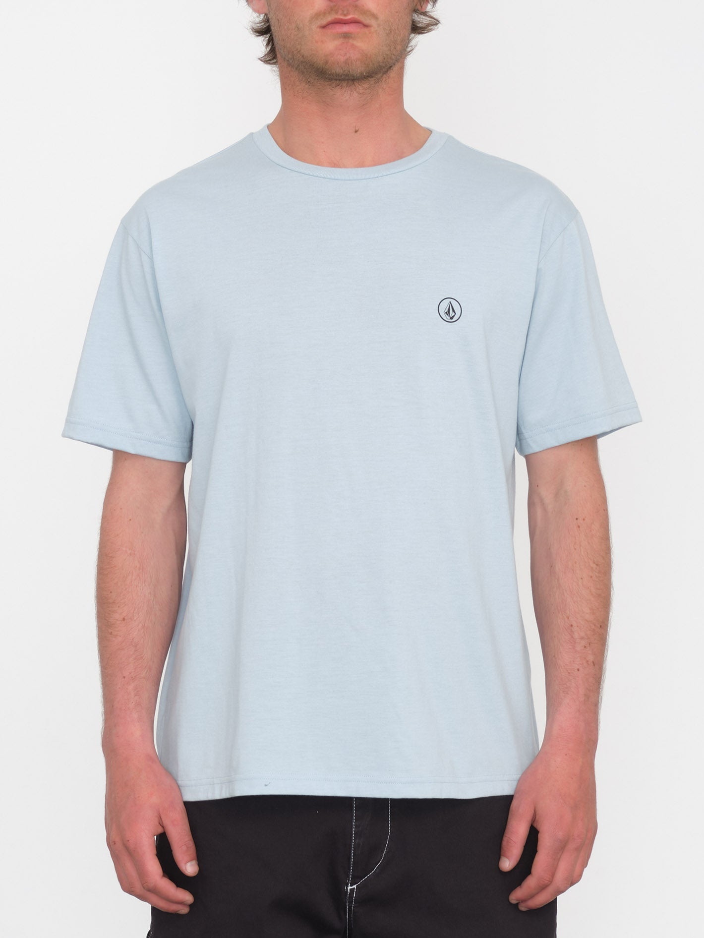 Circle Blanks T-Shirt - HIMMELBLAU