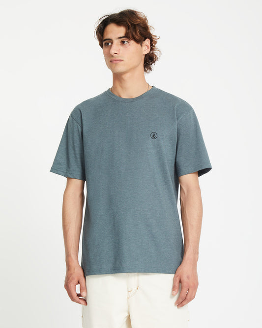 Circle Blanks T-shirt - DARK SLATE