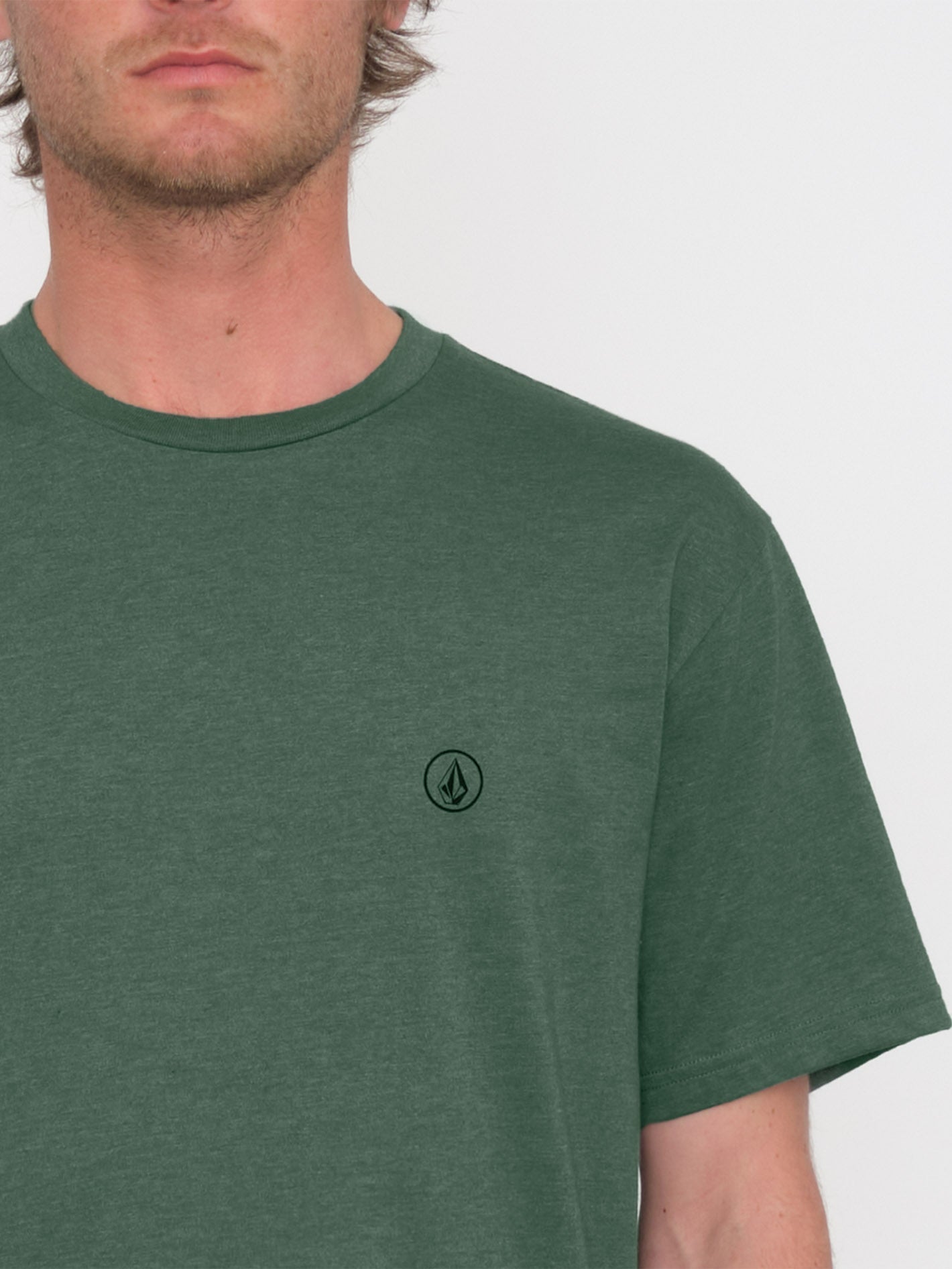 Circle Blanks T-Shirt - Tannengrün
