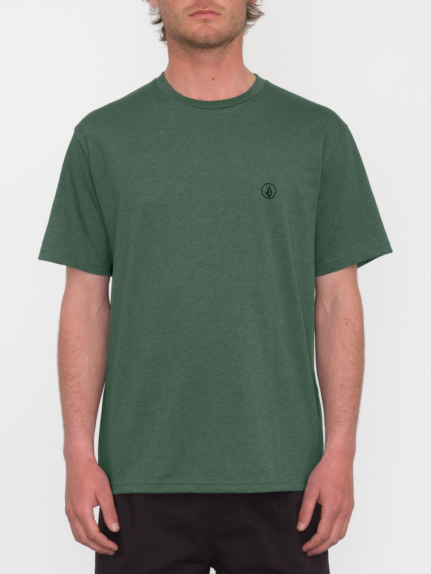 Circle Blanks T-Shirt - Tannengrün
