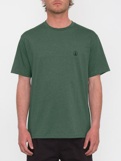 Circle Blanks T-Shirt - Tannengrün