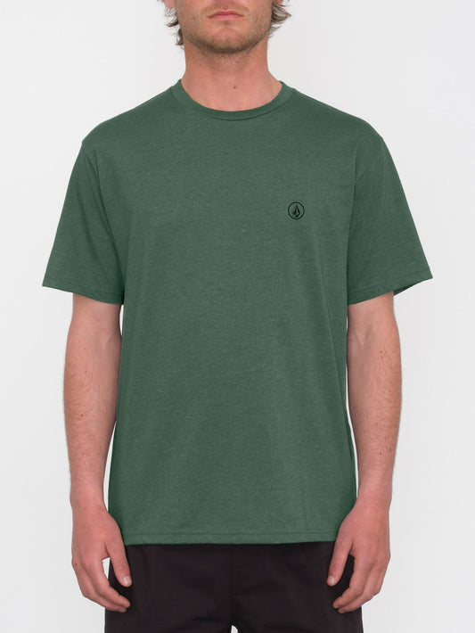 Circle Blanks T-Shirt - Tannengrün