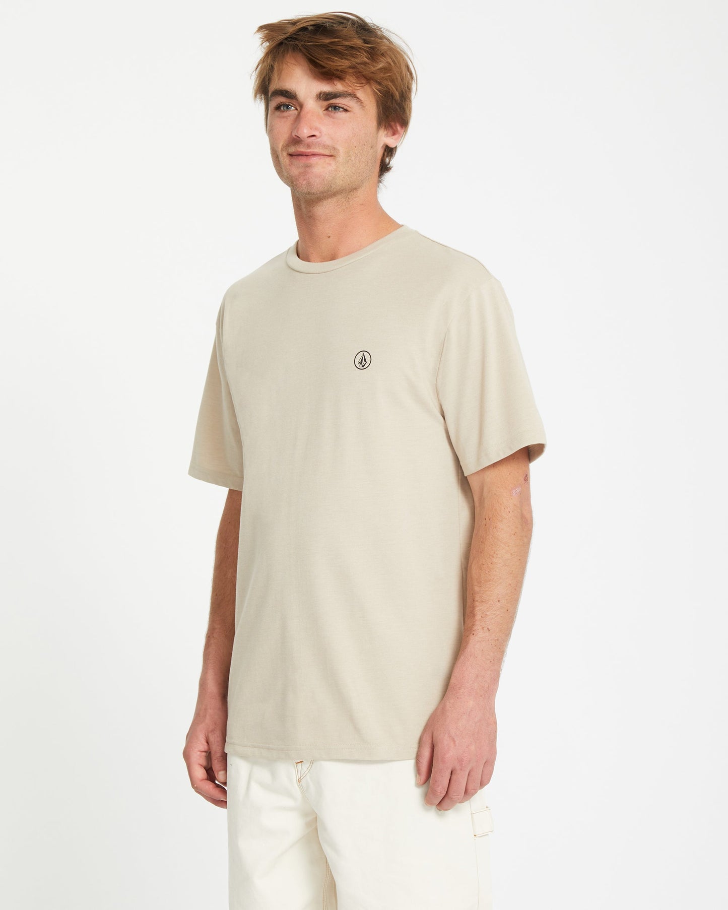 T-shirt Circle Blanks - LIGHT KHAKI