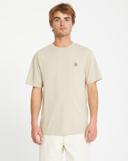 T-shirt Circle Blanks - LIGHT KHAKI