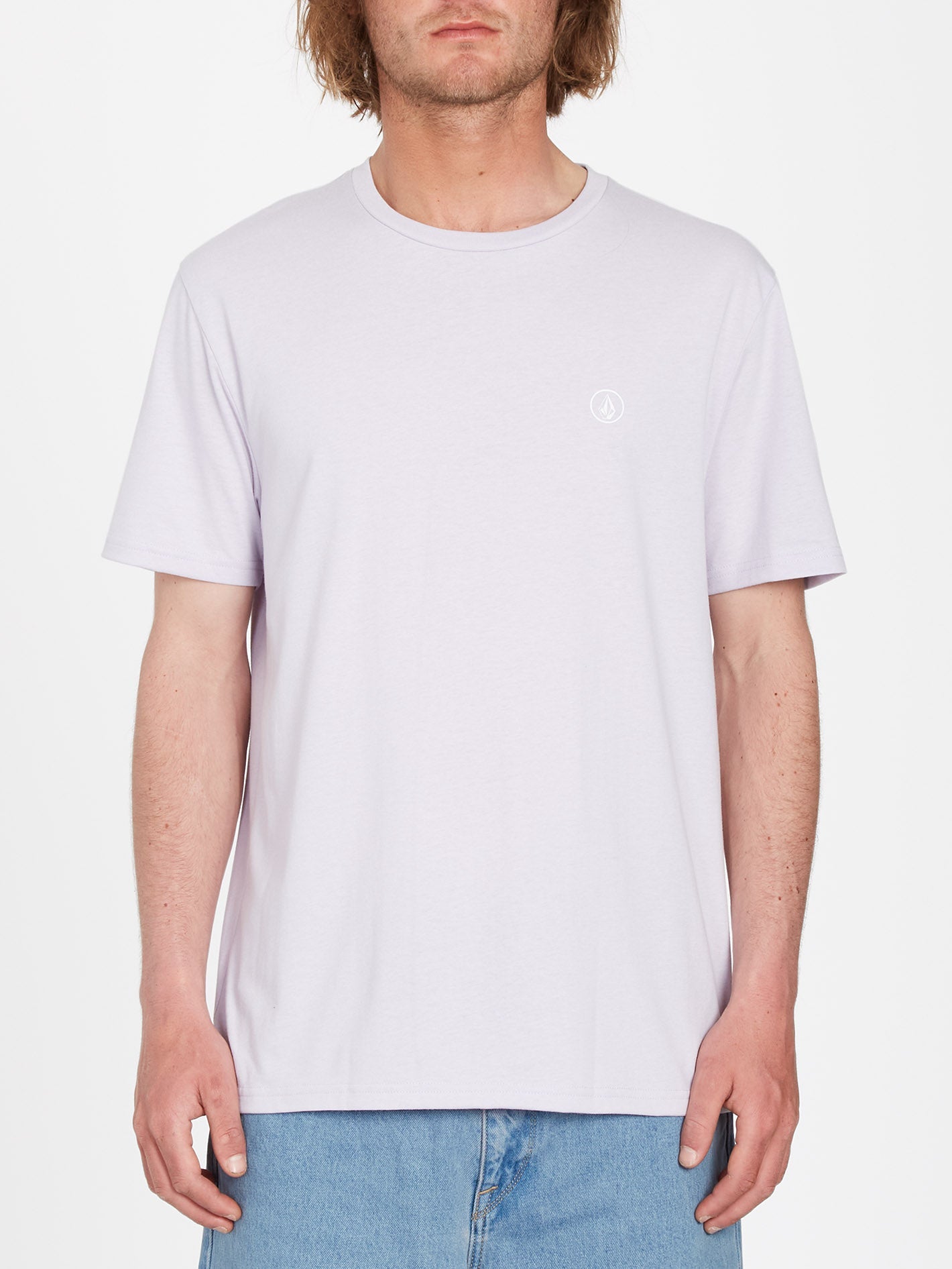 Circle Blanks T-Shirt - HELLES ORCHIDEE