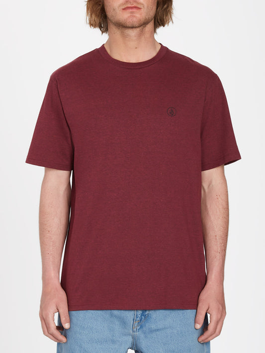 Circle Blanks T-Shirt - Pflaume
