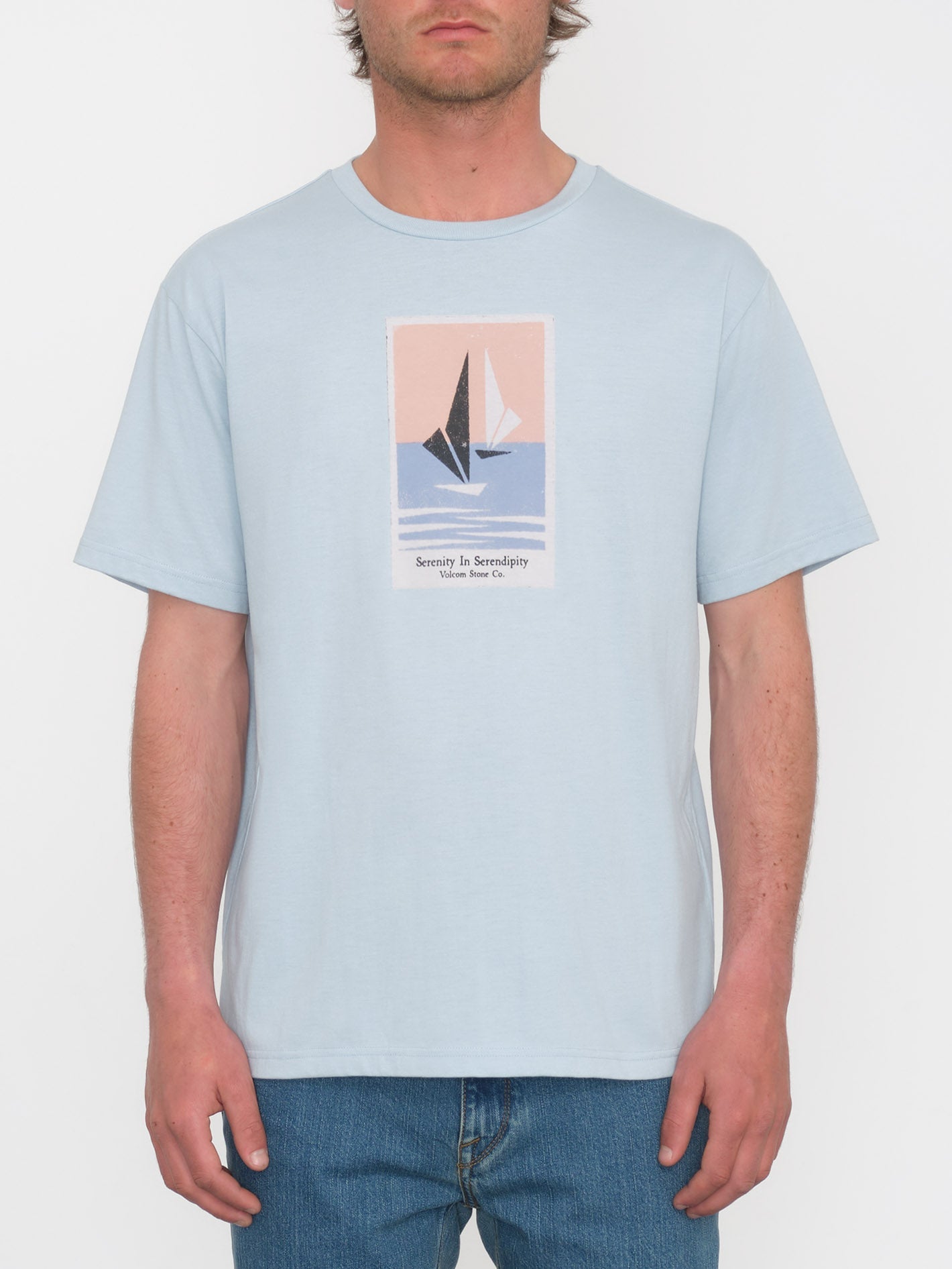 Katamaran T-Shirt - CELESTIAL BLUE