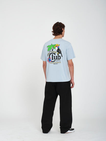 Tipsy Tucan T-shirt - CELESTIAL BLUE