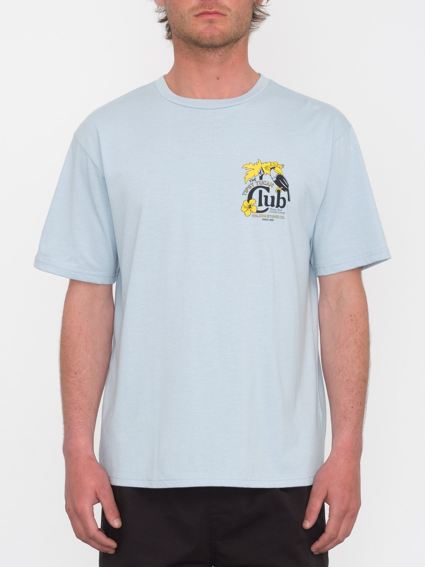 Tipsy Tucan T-shirt - CELESTIAL BLUE