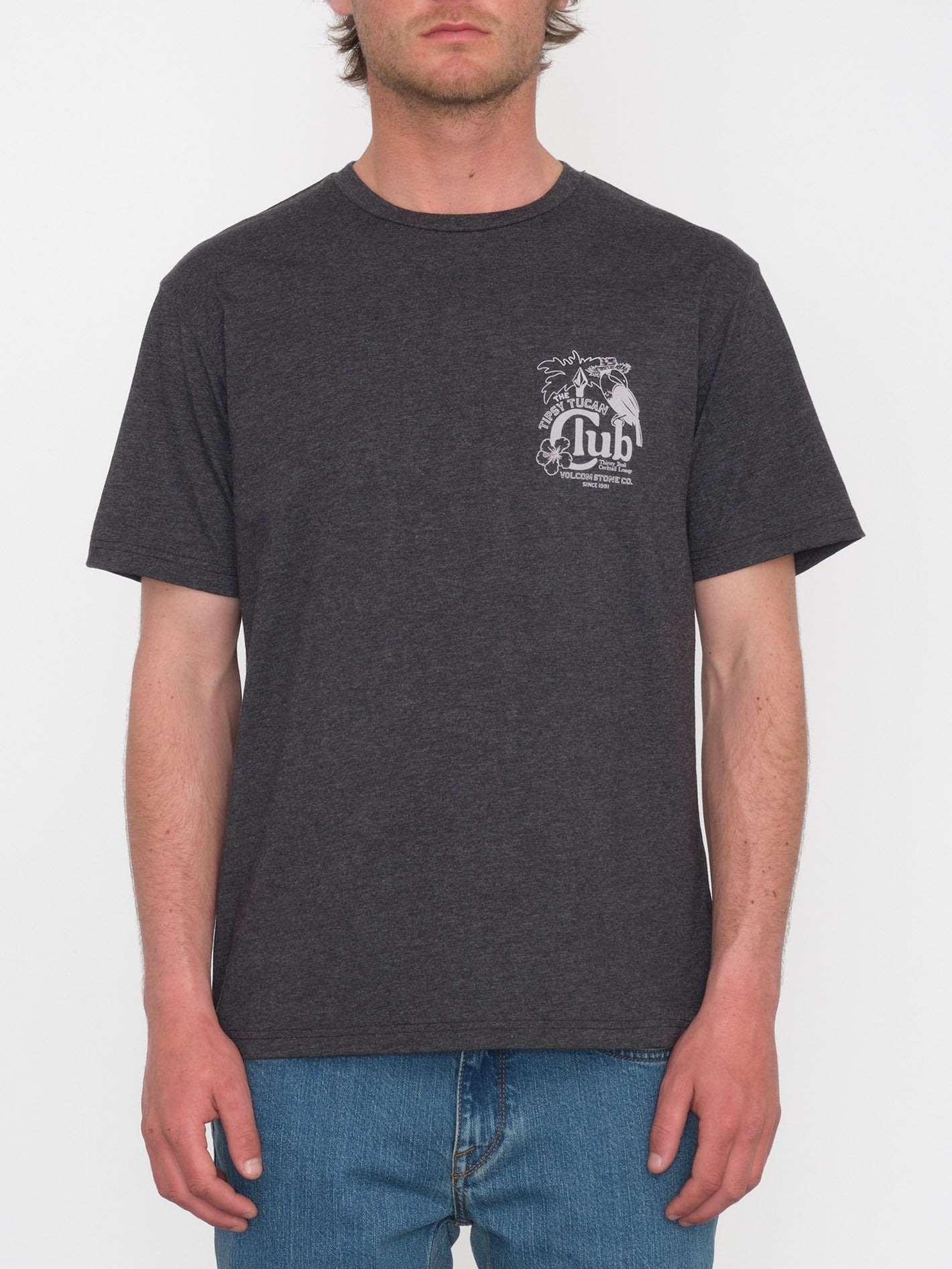 T-shirt Tispy Tucan - BLACK HEATHER