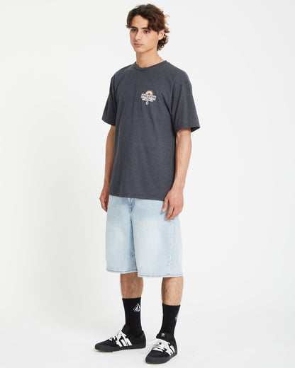 T-shirt Sure Thing - HEATHER BLACK
