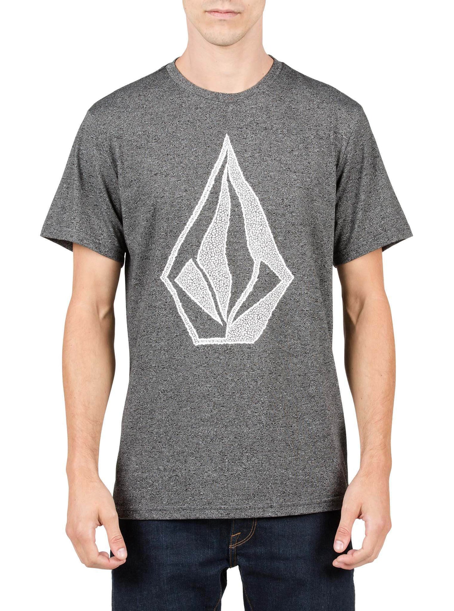 T-Shirt Creep Stone - Heather Black