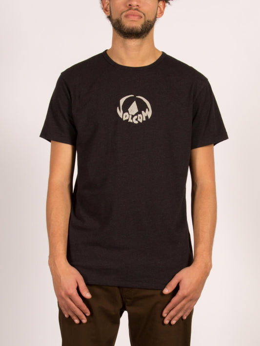 T-shirt à manches courtes Dark Stone - Heather Black