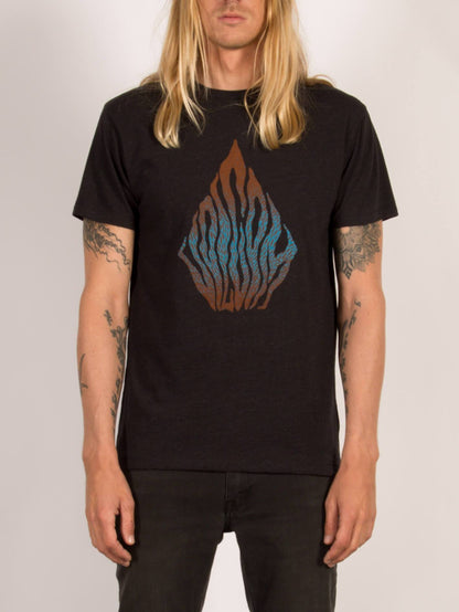 Bloom Day Kurzarm-T-Shirt – Heather Black