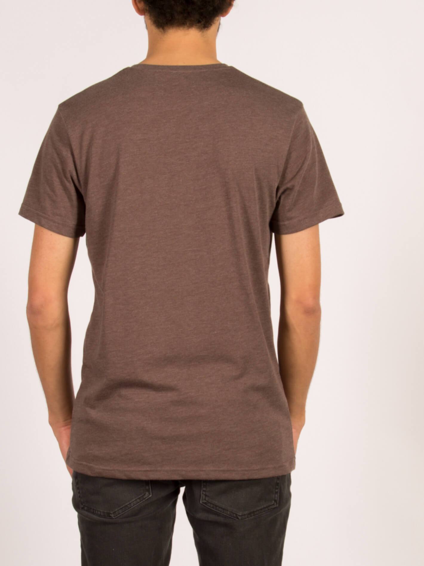 Pinline Stone Kurzarm-T-Shirt - Pflaume