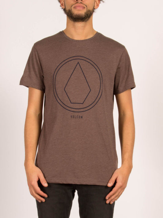 T-shirt manches courtes Pinline Stone - Plum