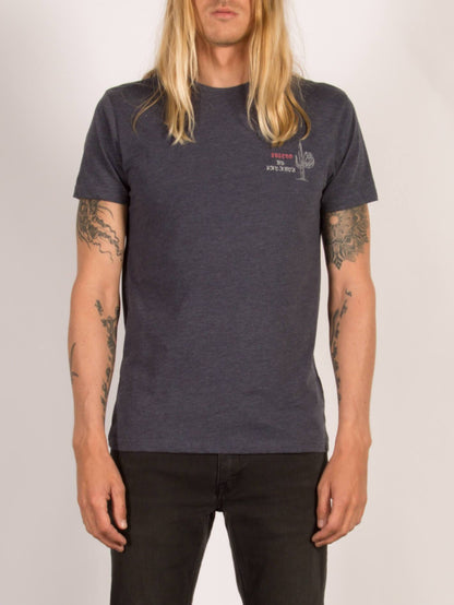 Mount Vacant Short Sleeve T-Shirt - Indigo