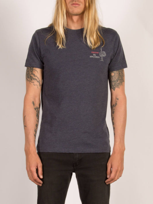 T-shirt manches courtes Mount Vacant - Indigo