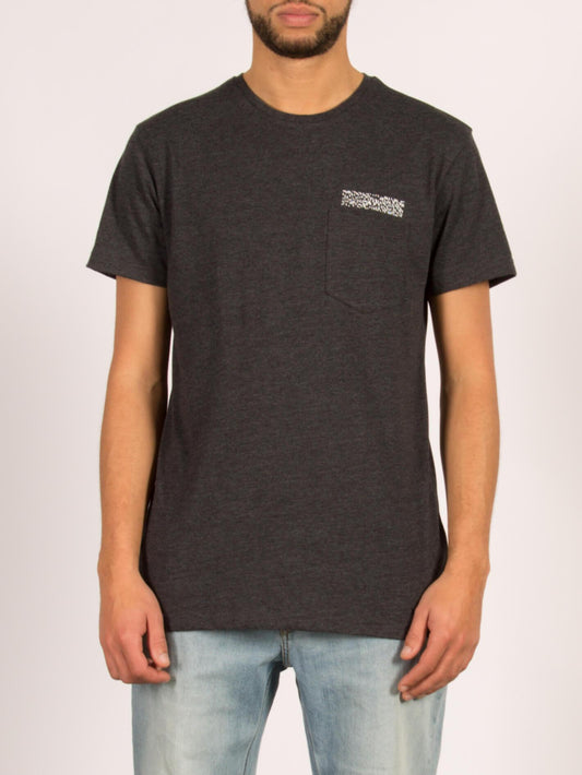 T-shirt manches courtes Vear - Heather Black