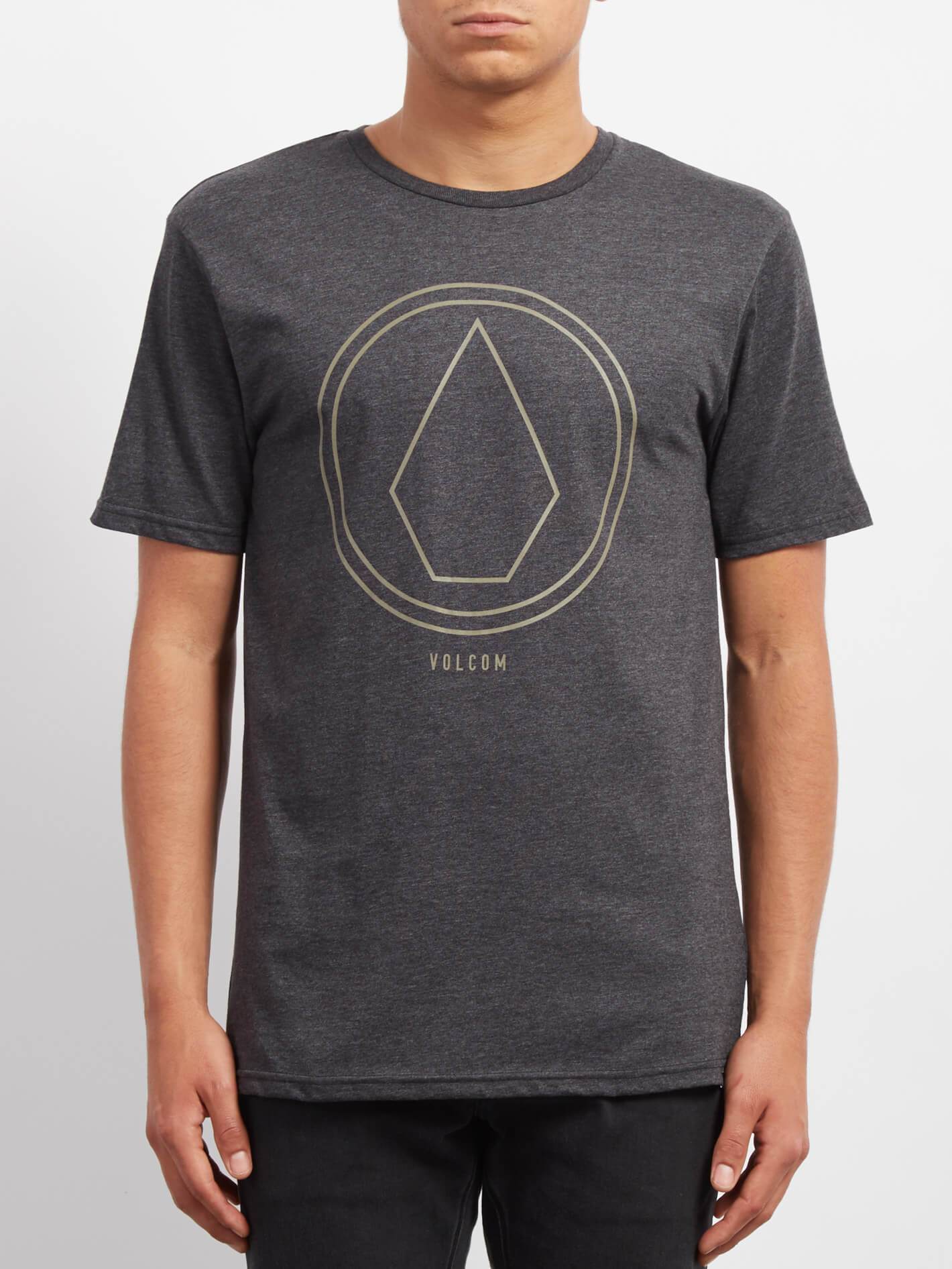 Pinline Stone T-shirt - Heather Black