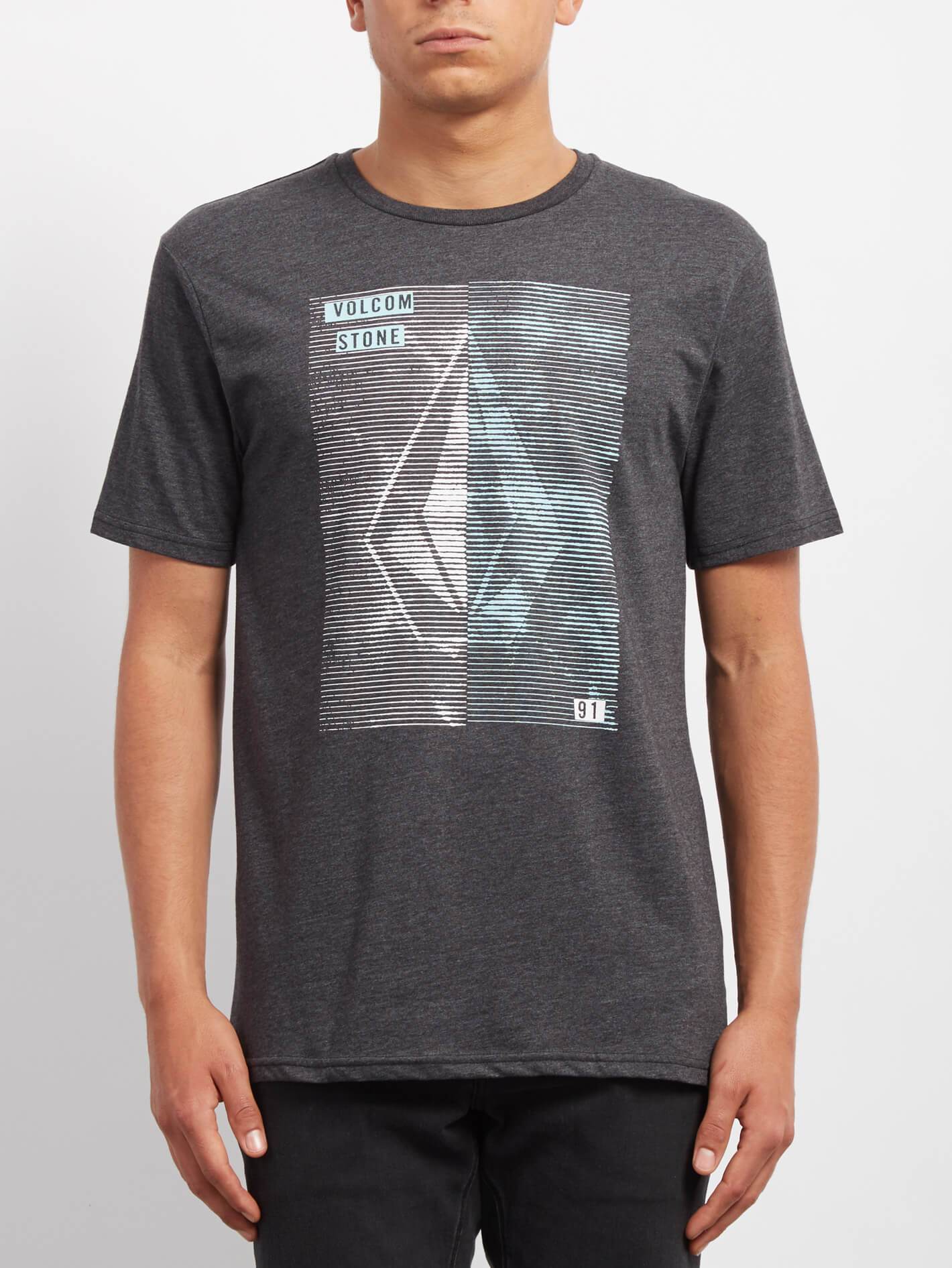 T-shirt Line Tone - Heather Black