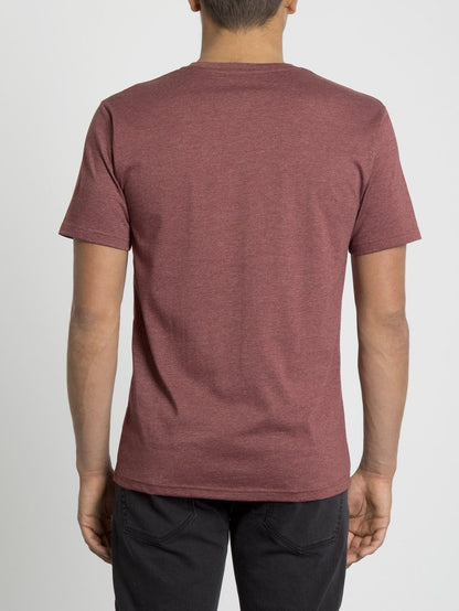 T-shirt Circle Stone - Crimson