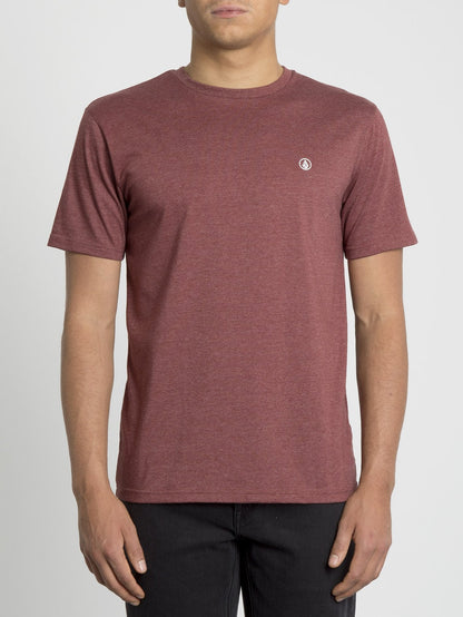 T-shirt Circle Stone - Crimson