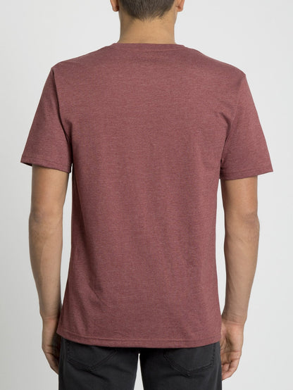 Pinstone T-Shirt - Purpurrot