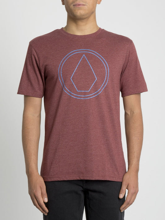 T-shirt Pinstone - Crimson