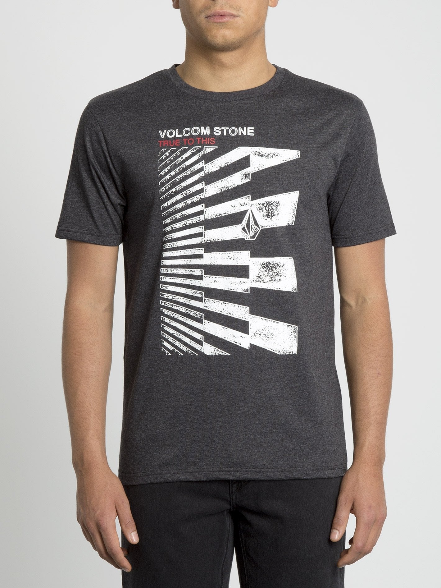 Stone Truth T-Shirt - Heather Black