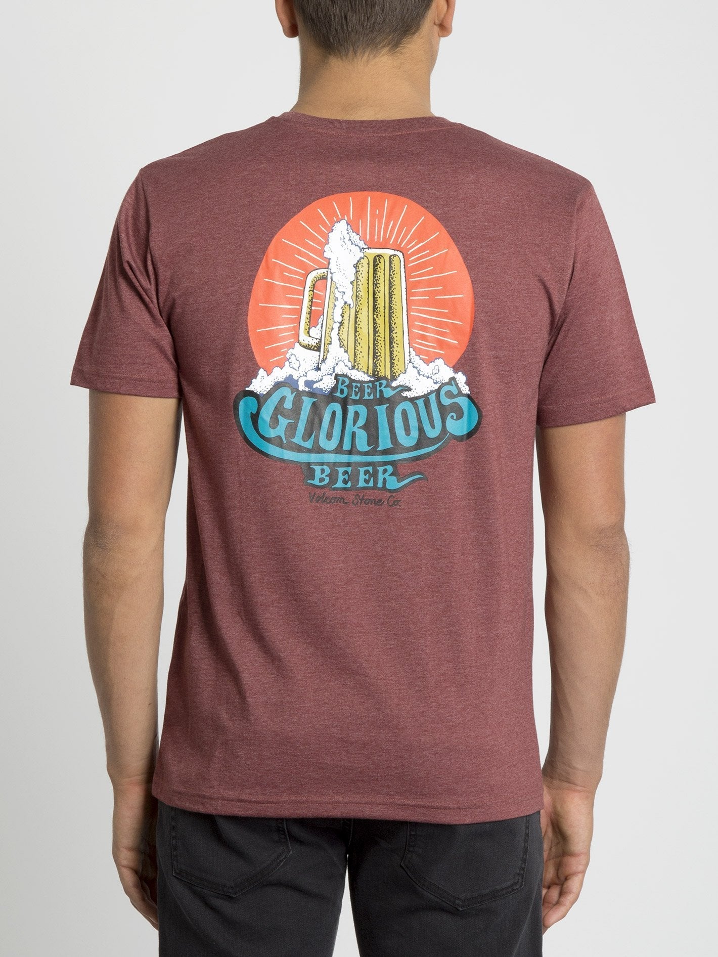 Glorious Beer T-Shirt - Purpurrot