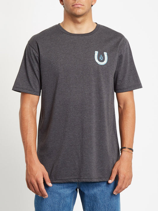 Lucky Yew T-Shirt - SCHWARZ MELIERT