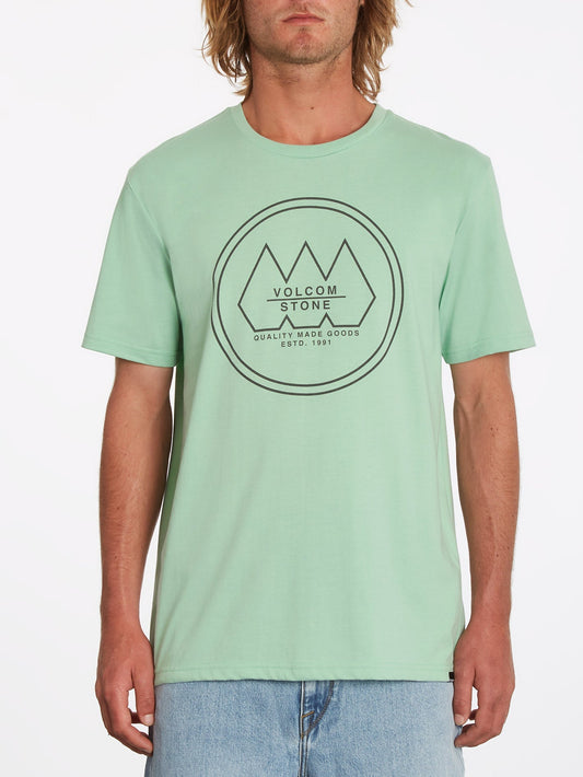 T-shirt Tri Stone - LICHEN GREEN