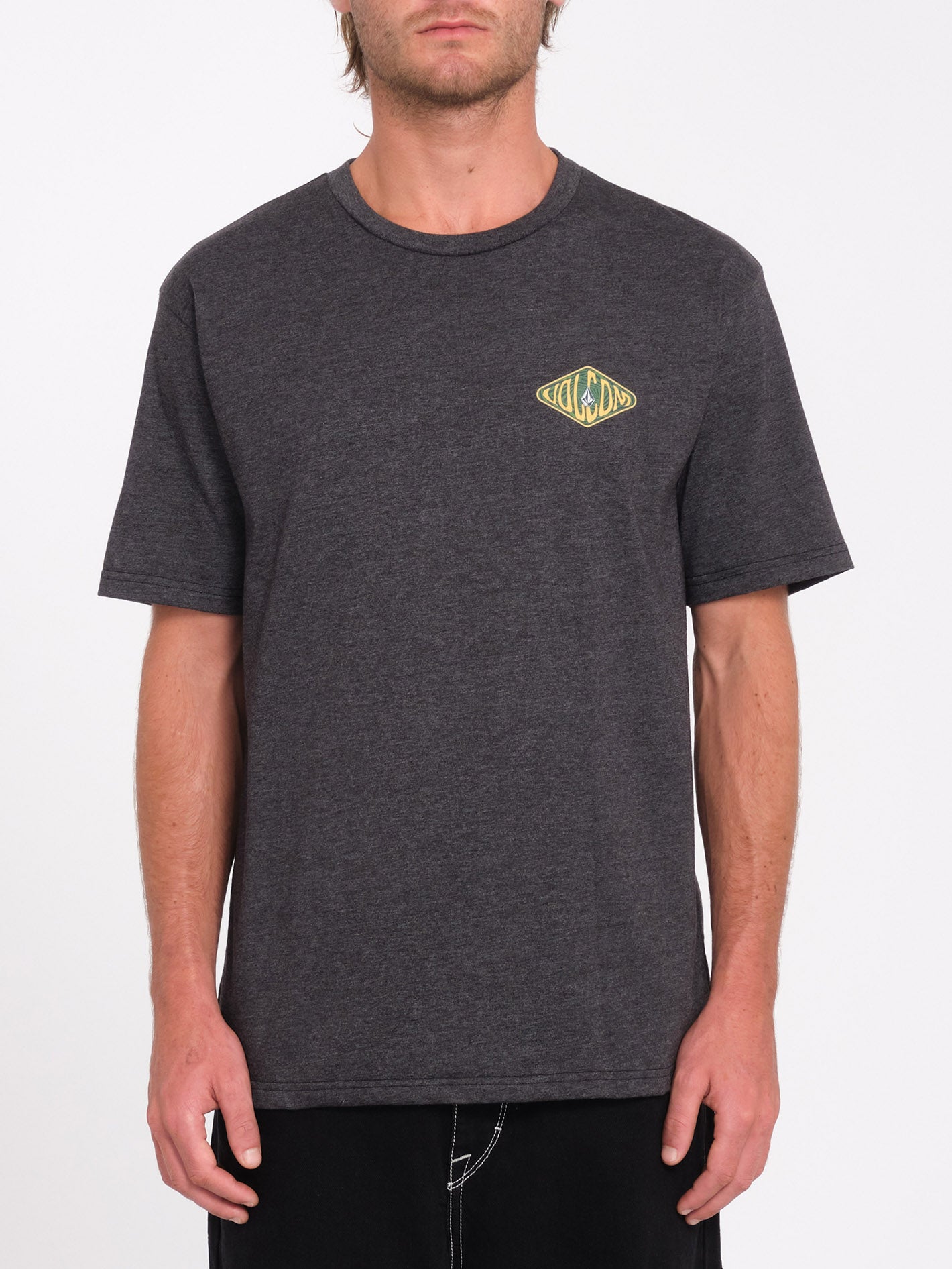Voboxed T-Shirt - HEATHER BLACK