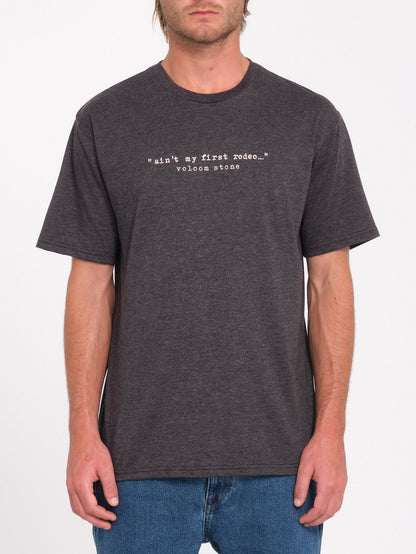 Scowboy T-shirt - HEATHER BLACK