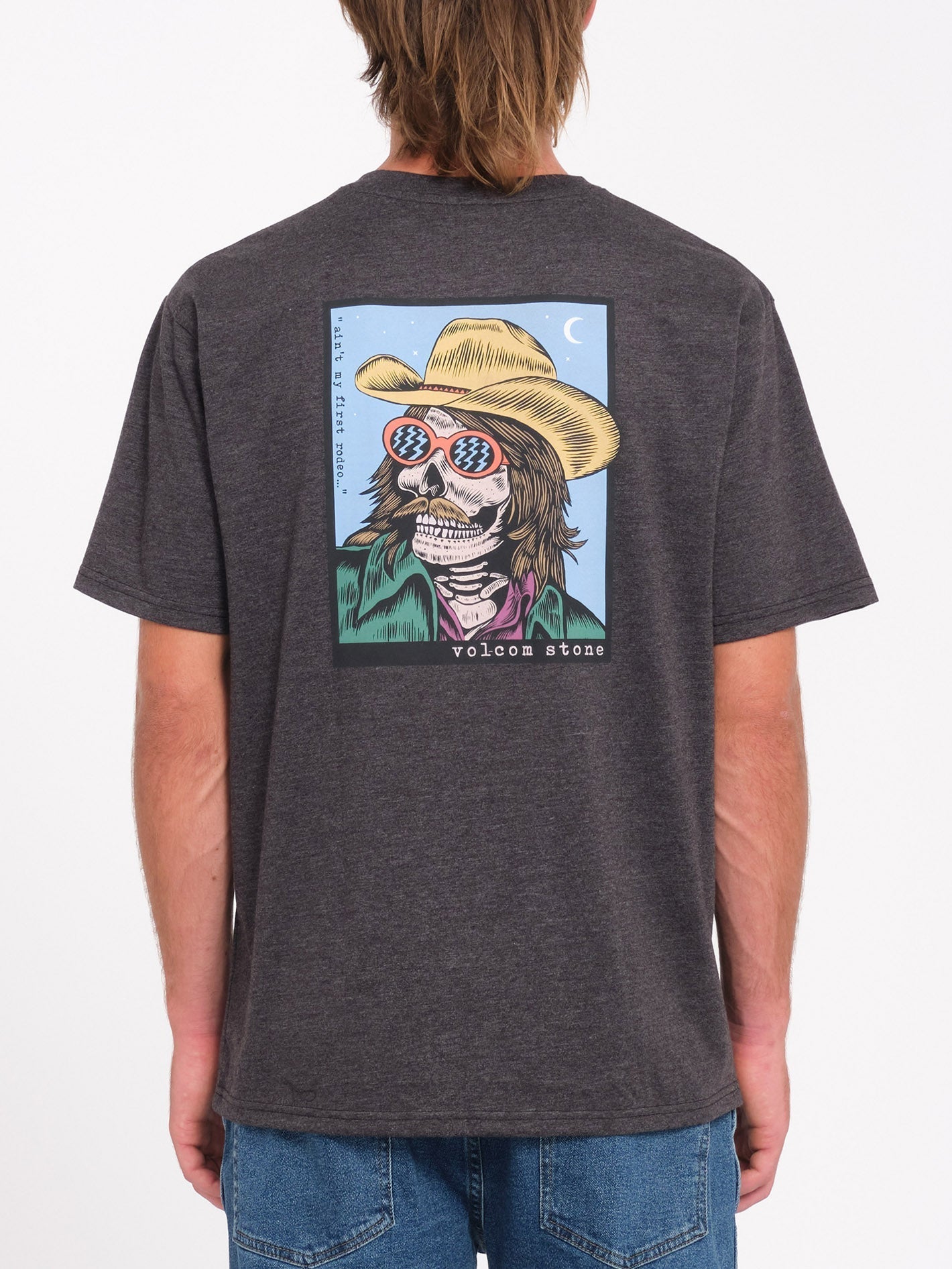 T-shirt Scowboy - HEATHER BLACK